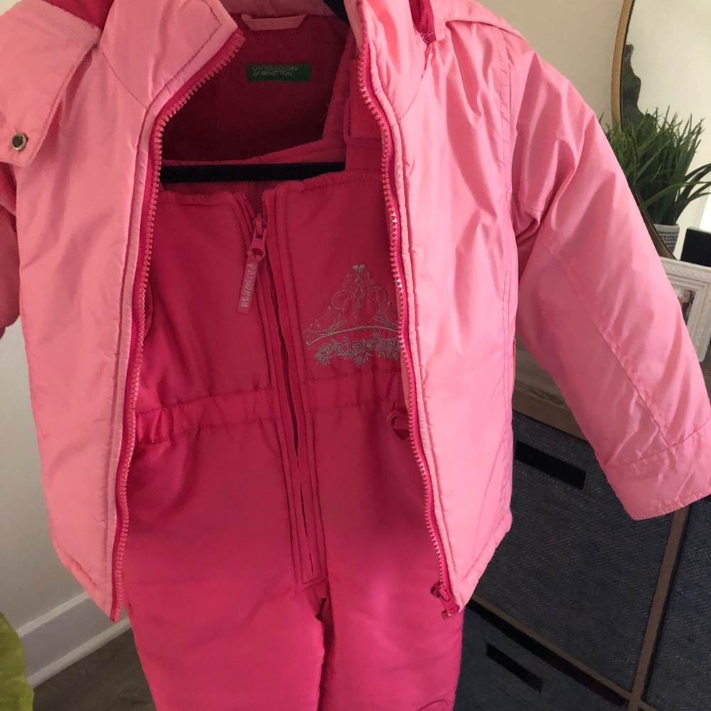 Girls Snow bib and jacket